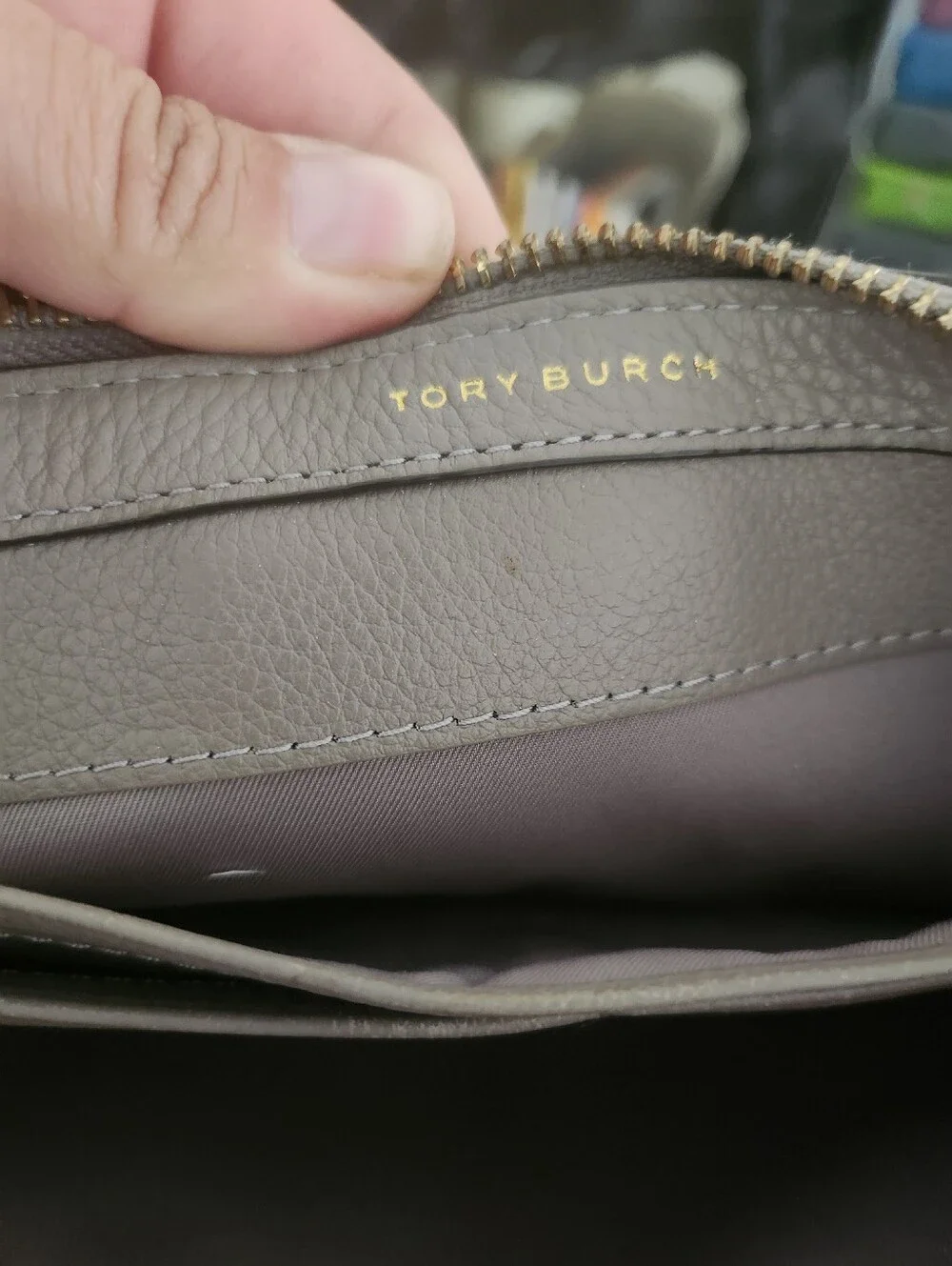 Tory Burch Mercer Pebbled Leather Crossbody Bag
